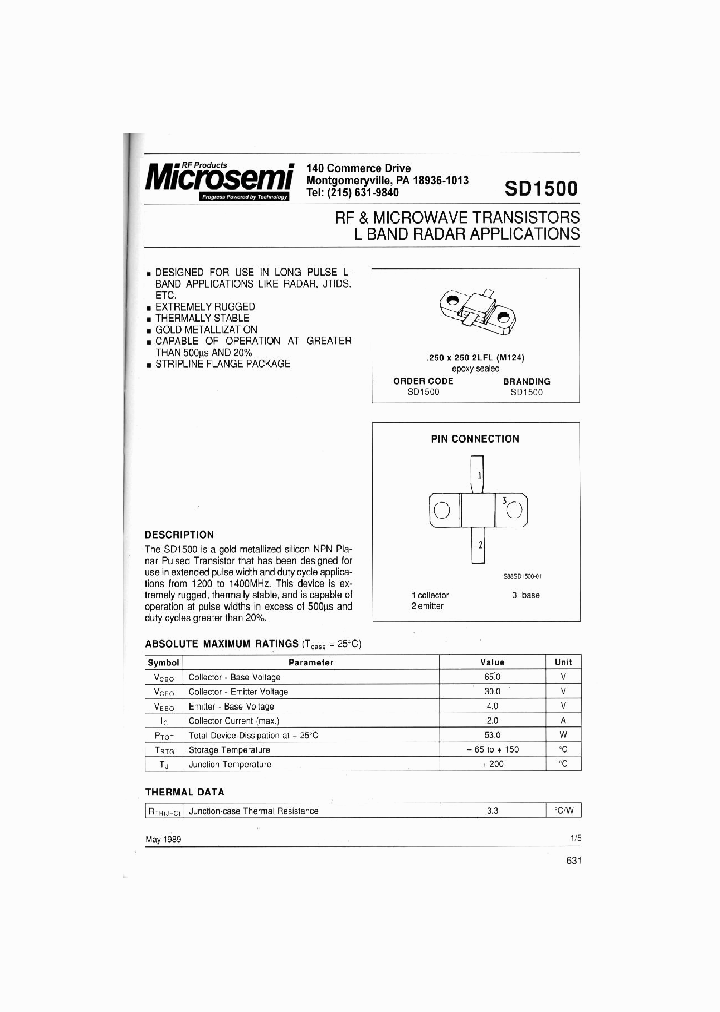 RF631_999067.PDF Datasheet