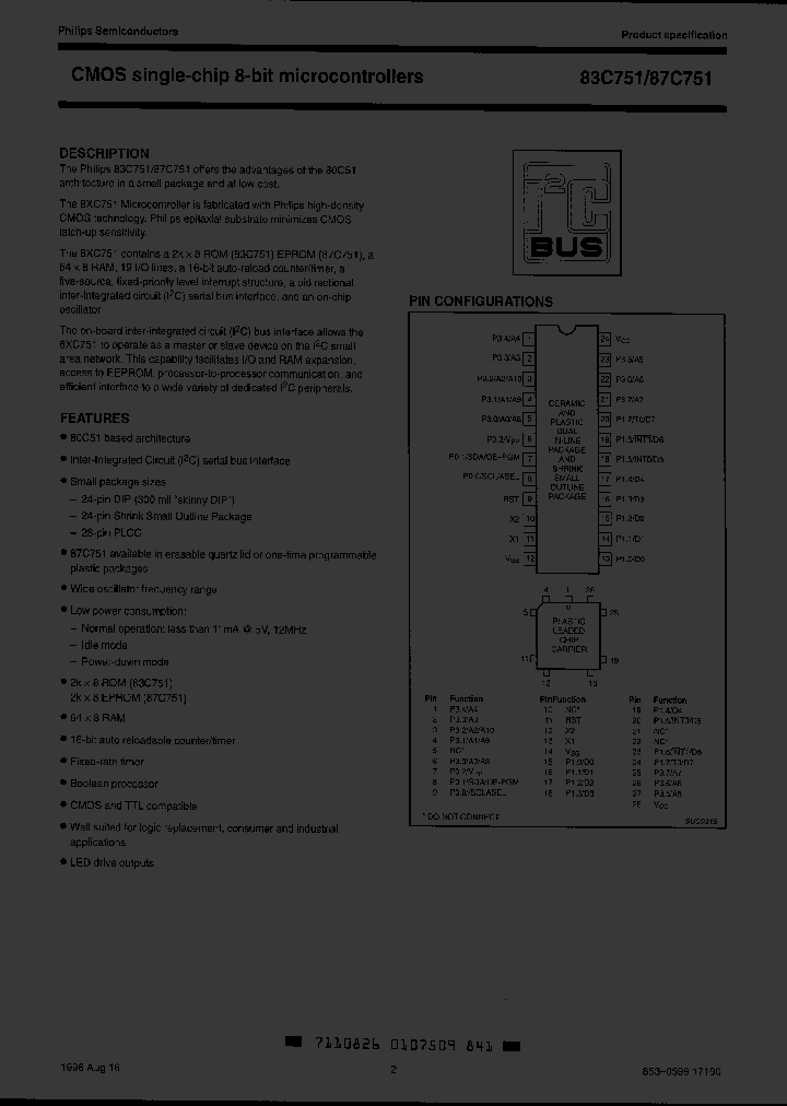 S87C751_999317.PDF Datasheet