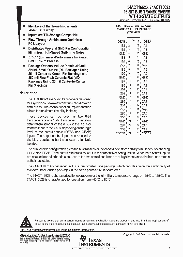 SCAS152A_999685.PDF Datasheet