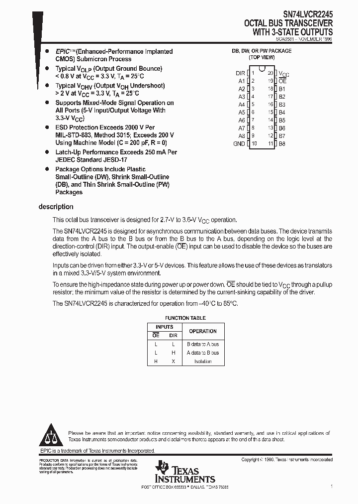SCAS581_999969.PDF Datasheet