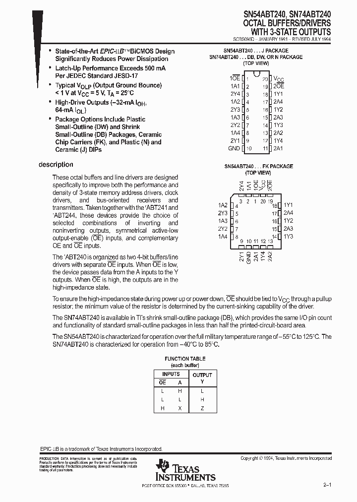 SCBS098D_1000106.PDF Datasheet