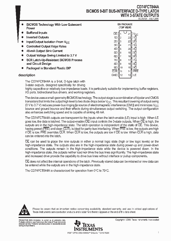 SCBS728_1000358.PDF Datasheet