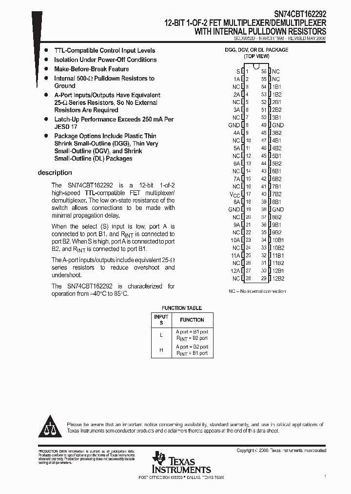 SCDS052D_1000486.PDF Datasheet