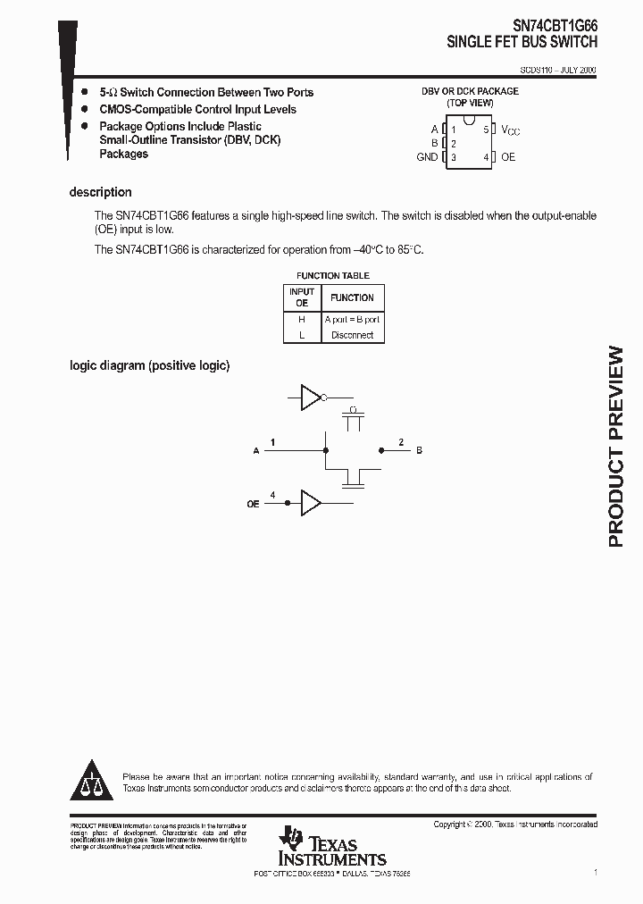 SCDS110_1000525.PDF Datasheet