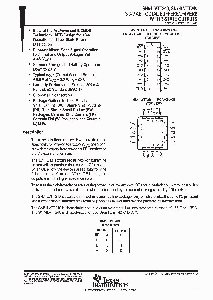 SCES005_1000531.PDF Datasheet
