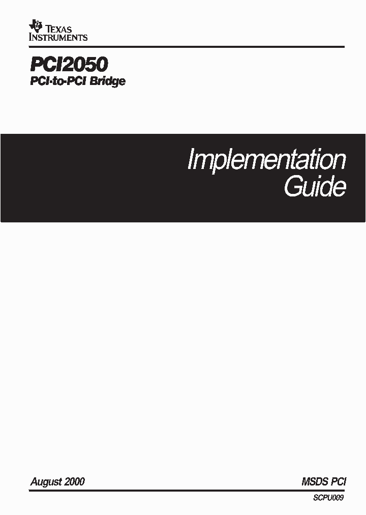 SCPU009_1001302.PDF Datasheet