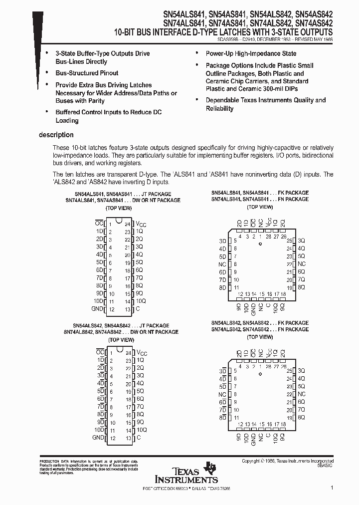 SDAS059B_1001445.PDF Datasheet