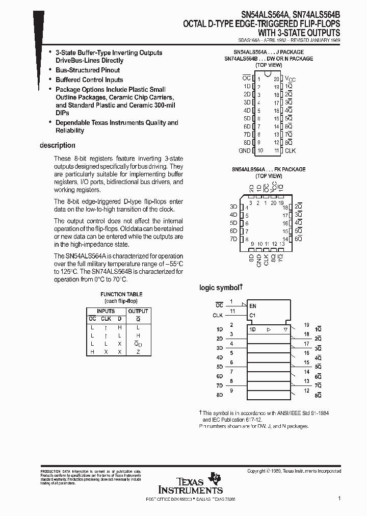 SDAS164A_1001518.PDF Datasheet
