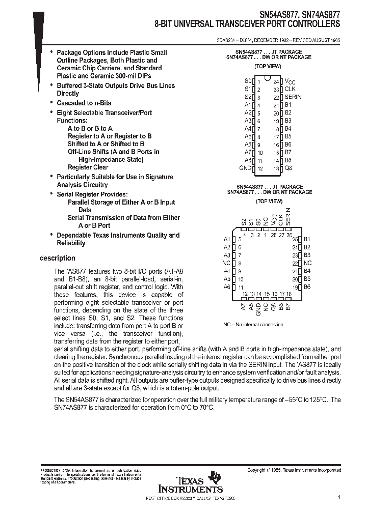 SDAS234_1001584.PDF Datasheet