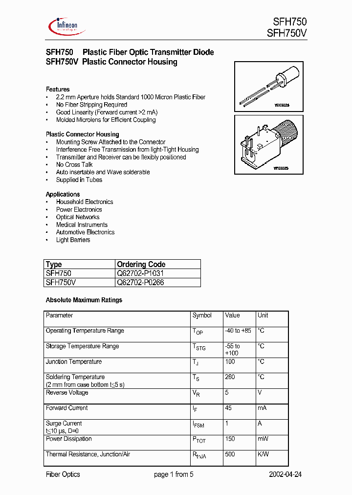 SFH750_1002043.PDF Datasheet