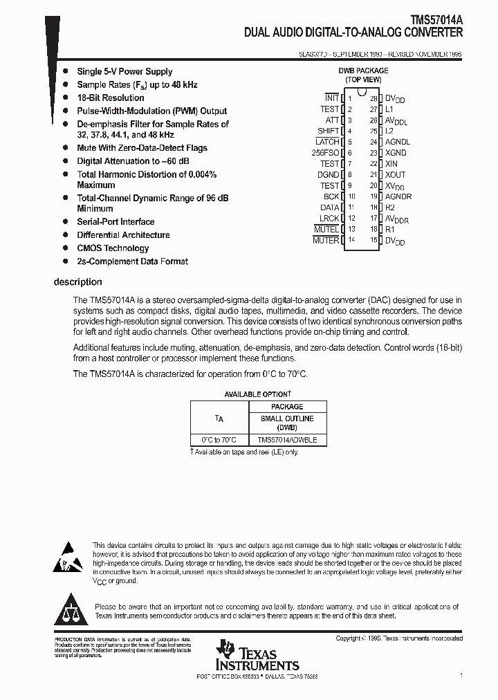 SLAS077D_1002287.PDF Datasheet