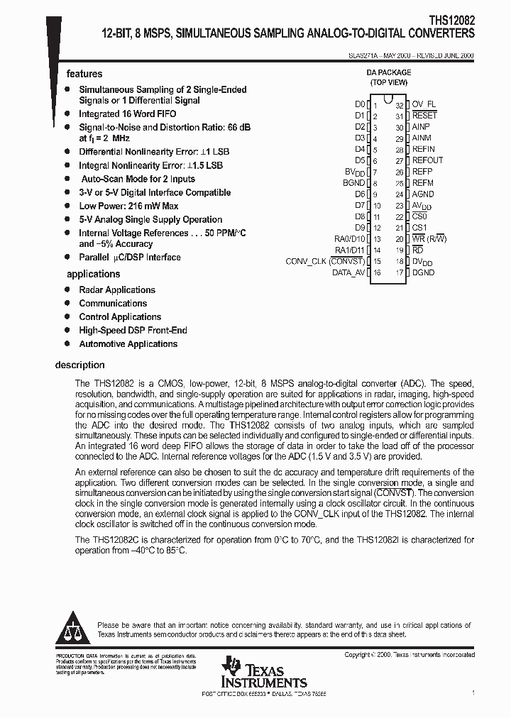 SLAS271A_1002410.PDF Datasheet