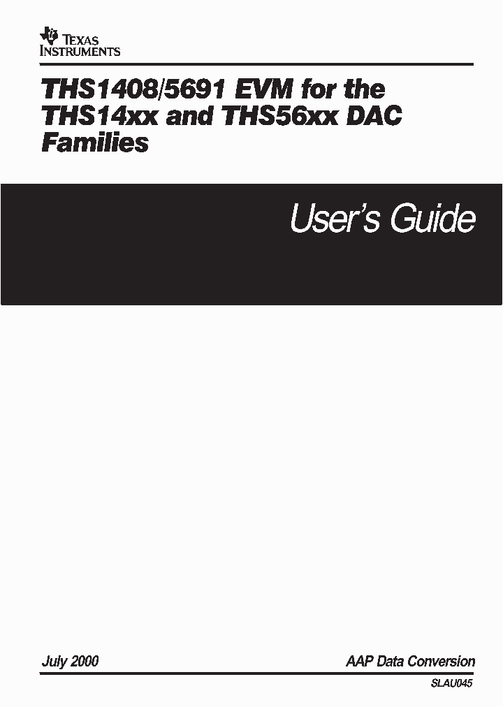 SLAU045_1002437.PDF Datasheet