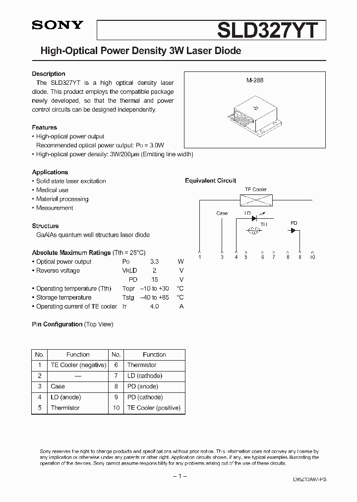 SLD327YT_1002486.PDF Datasheet