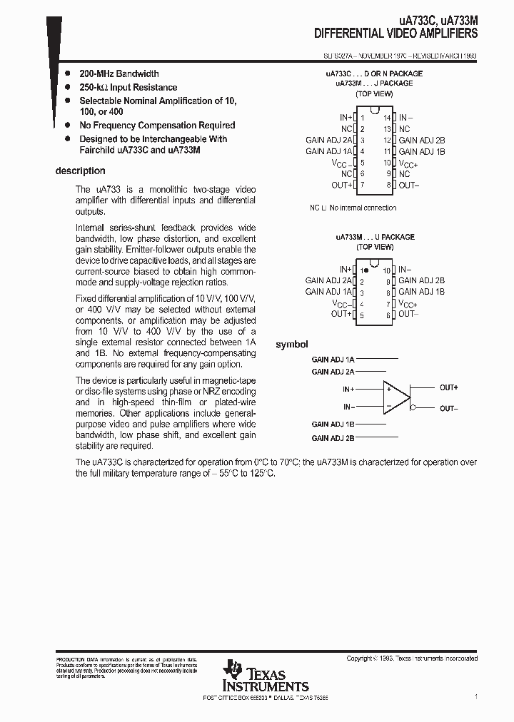 SLFS027A_1002515.PDF Datasheet