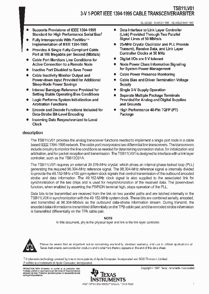 SLLS232B_1002764.PDF Datasheet