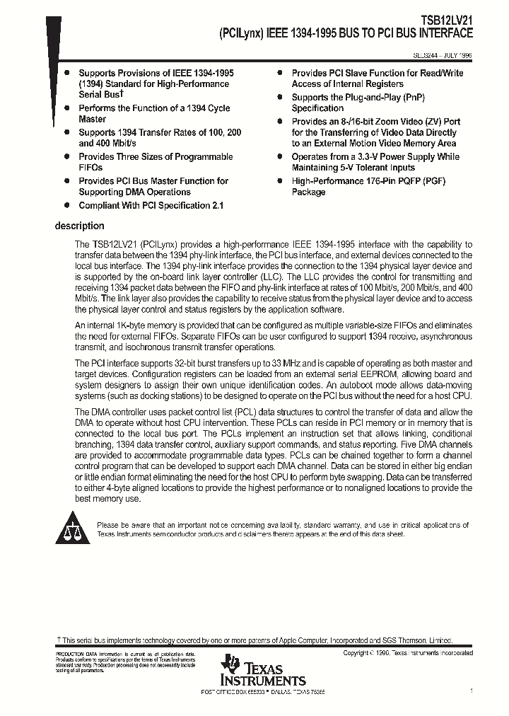 SLLS244_1002767.PDF Datasheet