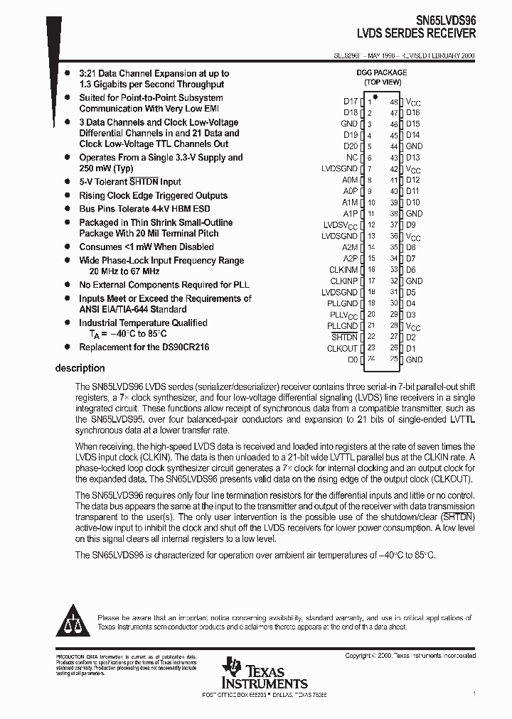 SLLS296F_1002804.PDF Datasheet