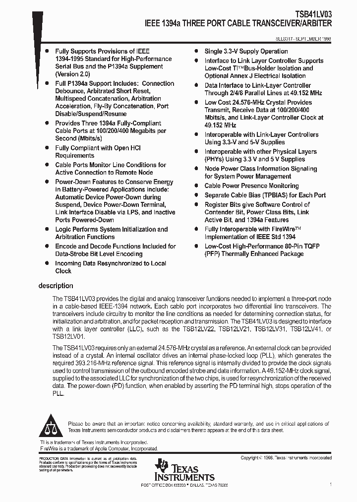 SLLS317_1002817.PDF Datasheet