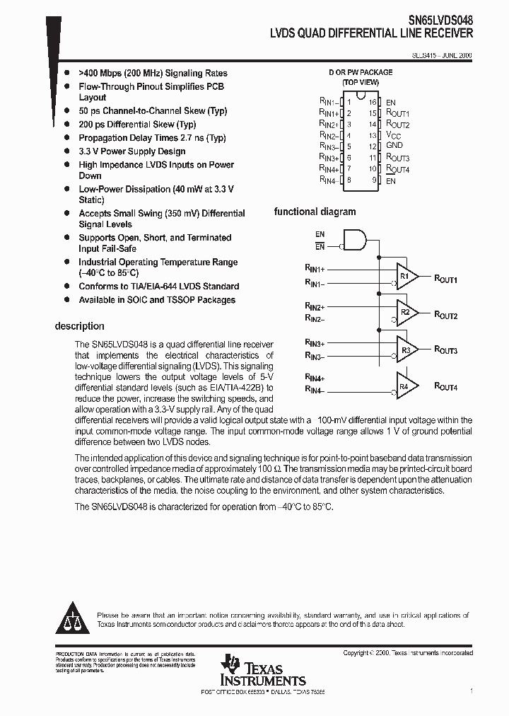 SLLS415_1002883.PDF Datasheet