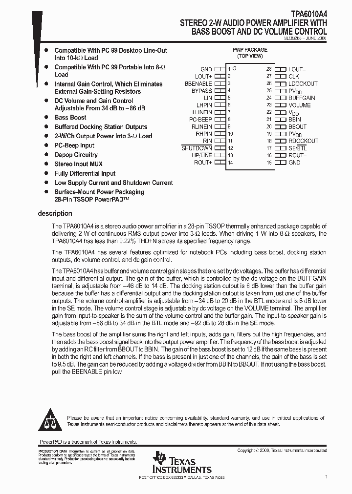 SLOS268_1003053.PDF Datasheet