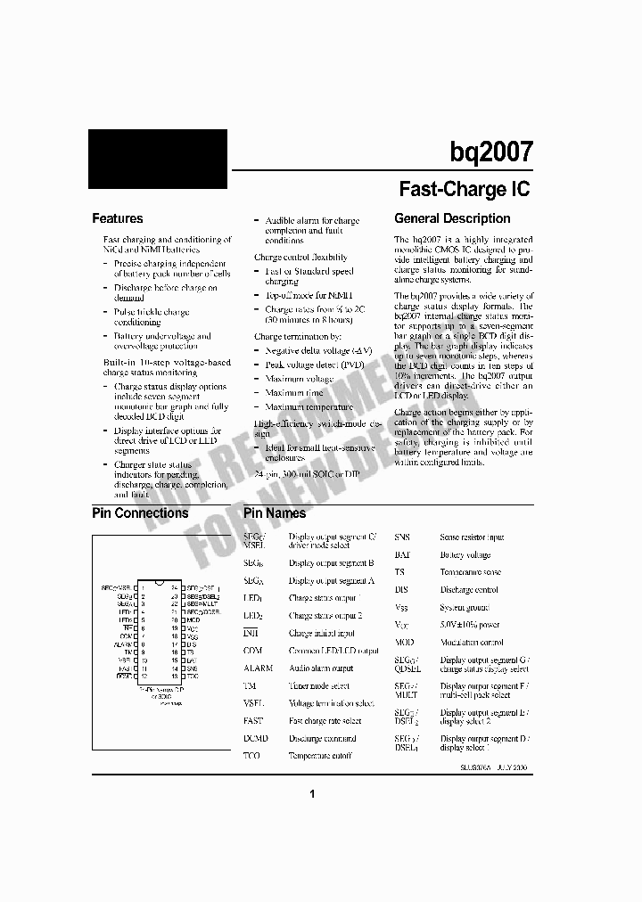 SLUS076A_1003280.PDF Datasheet