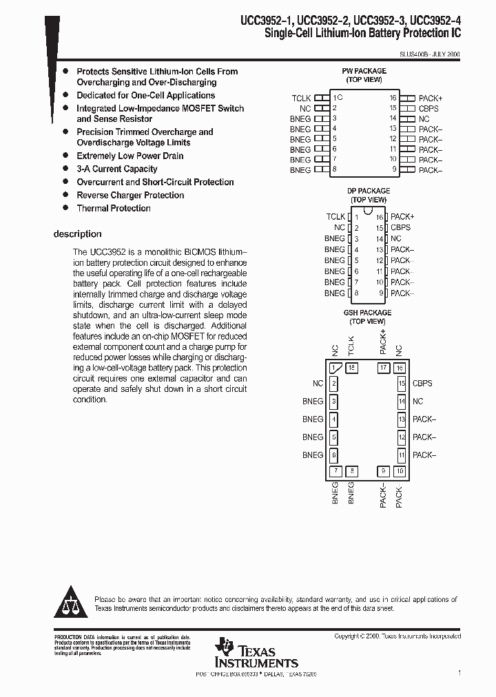 SLUS400B_1003509.PDF Datasheet