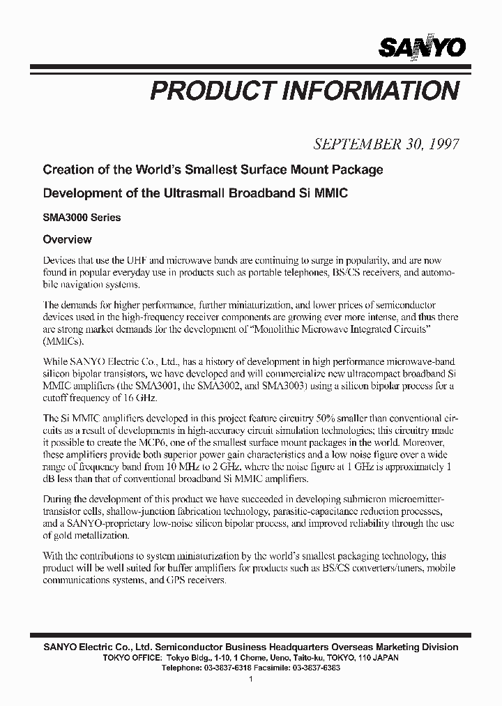 SMA3000_1003780.PDF Datasheet