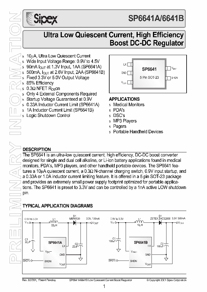 SP6641_1004193.PDF Datasheet