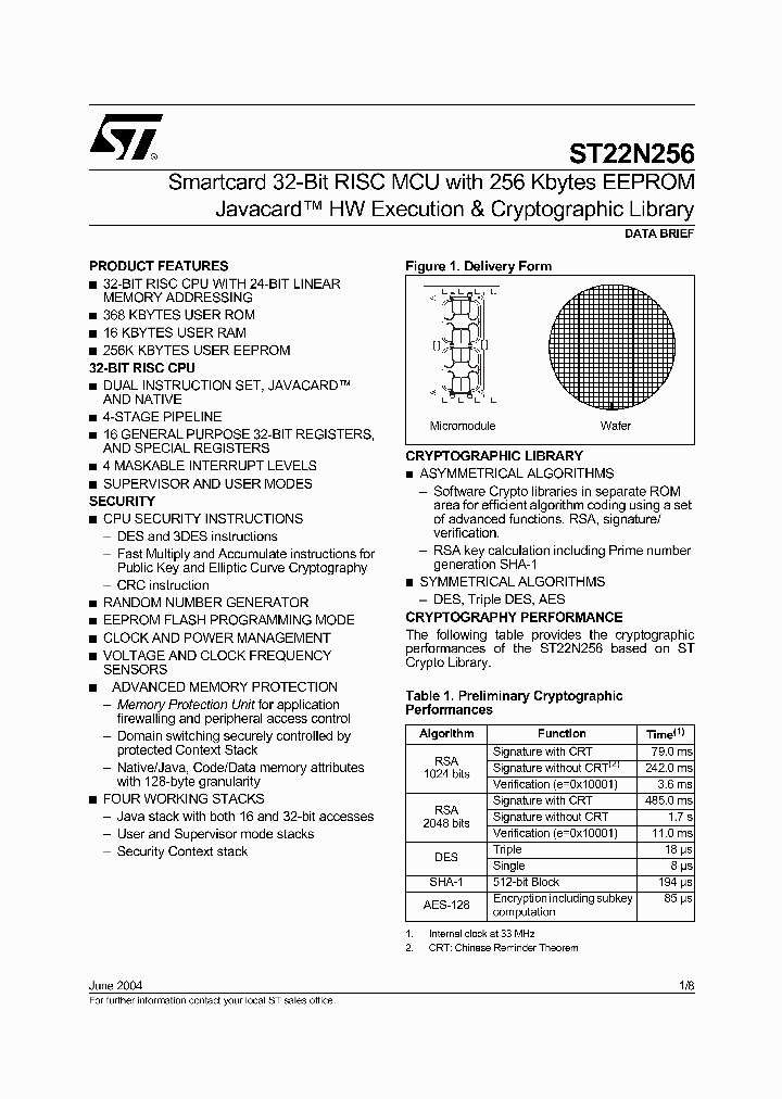 ST22N256_1004431.PDF Datasheet
