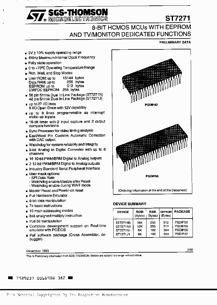 ST7271_1004445.PDF Datasheet