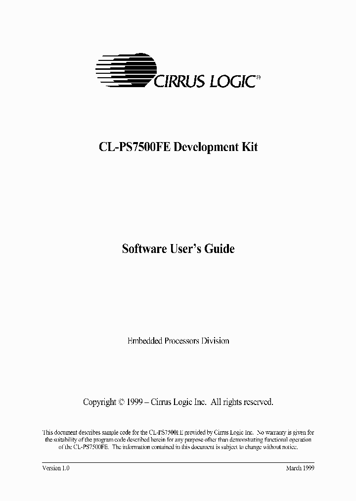 SW-7500_1004617.PDF Datasheet