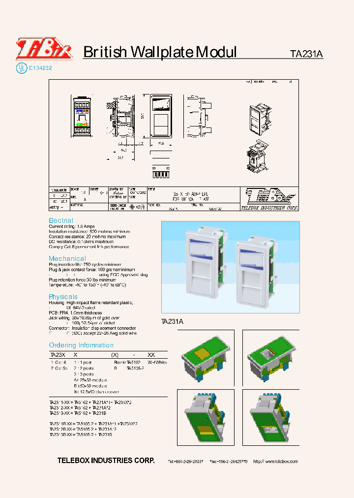 TA231A_1004750.PDF Datasheet