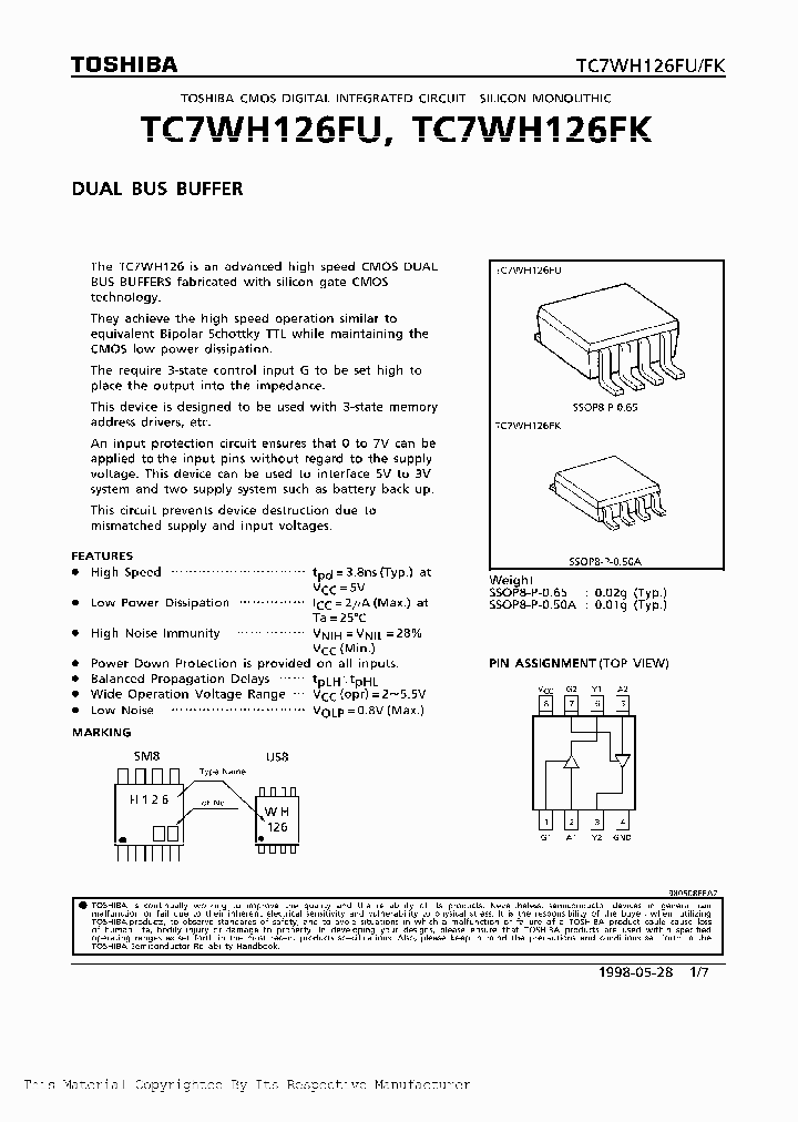 TC7WH126FK_1004986.PDF Datasheet