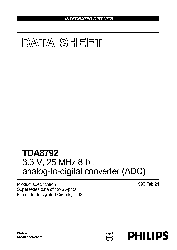 TDA87922_1005273.PDF Datasheet
