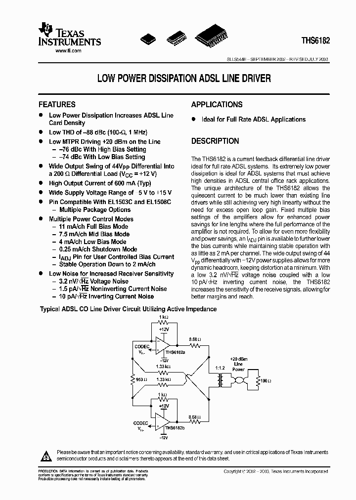 THS6182_1005468.PDF Datasheet