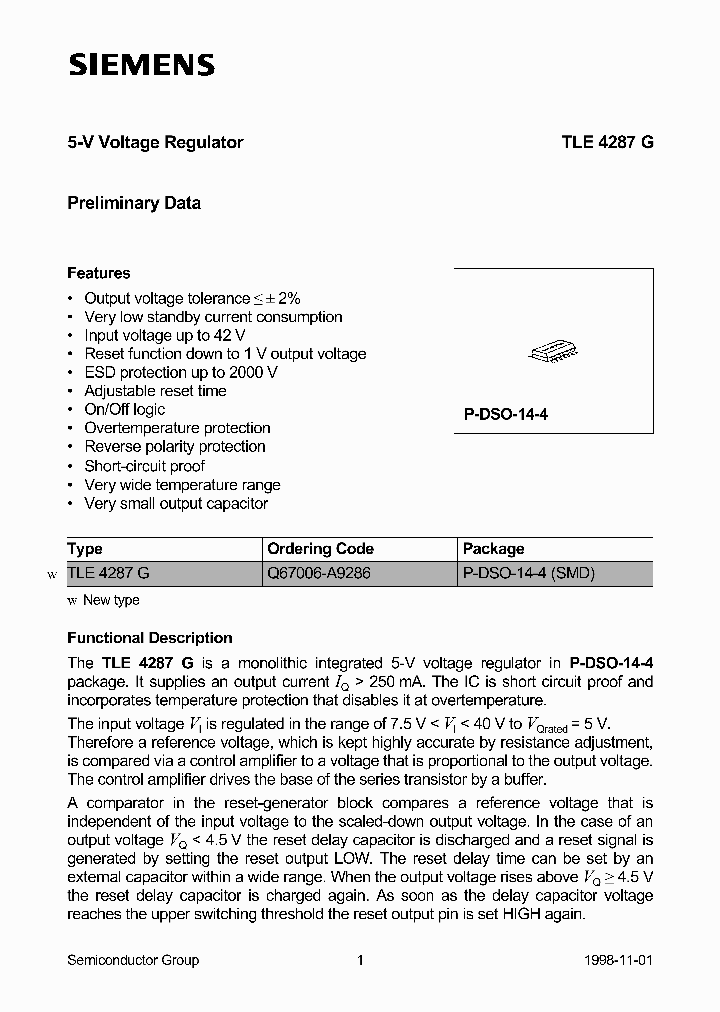 TLE4287G_1005617.PDF Datasheet