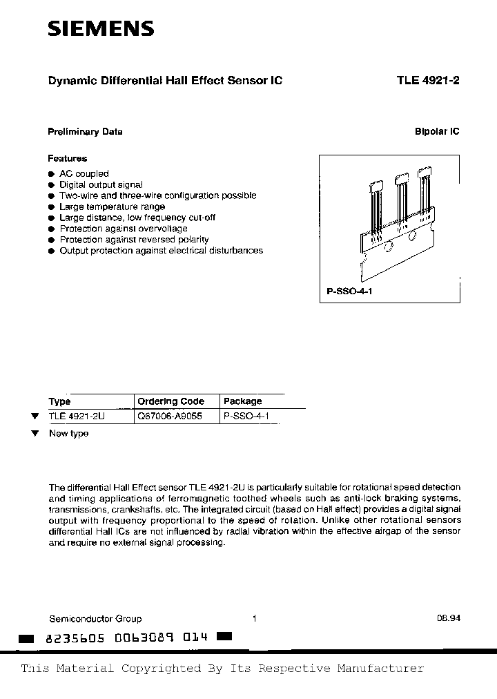 TLE4921-2U_1005629.PDF Datasheet