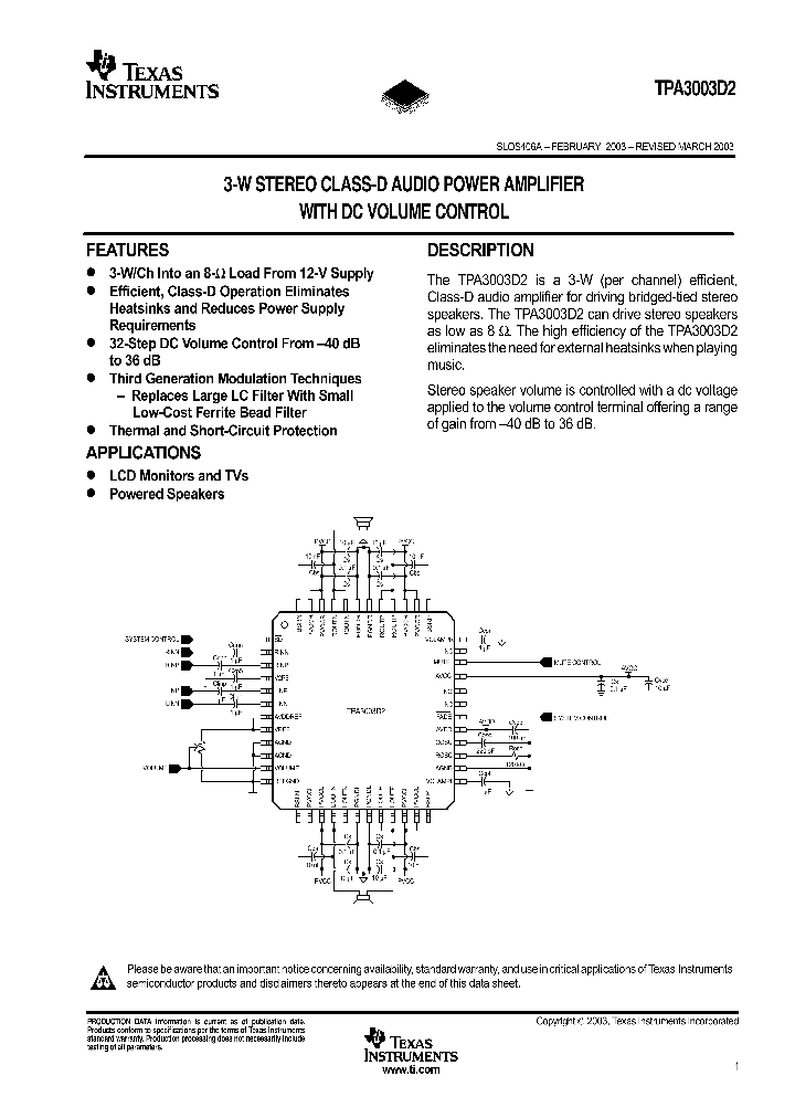 TPA3003D2_1006072.PDF Datasheet