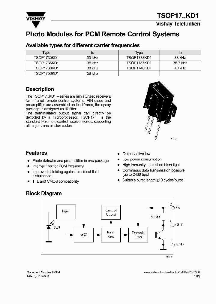 TSOP17KD1_1006313.PDF Datasheet