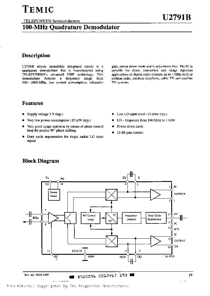 U2791B_1006556.PDF Datasheet
