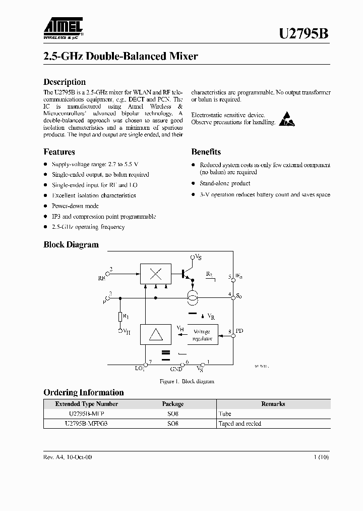 U2795B_1006560.PDF Datasheet