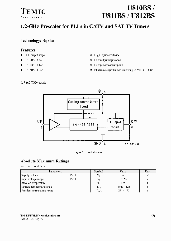 U81011_1006669.PDF Datasheet