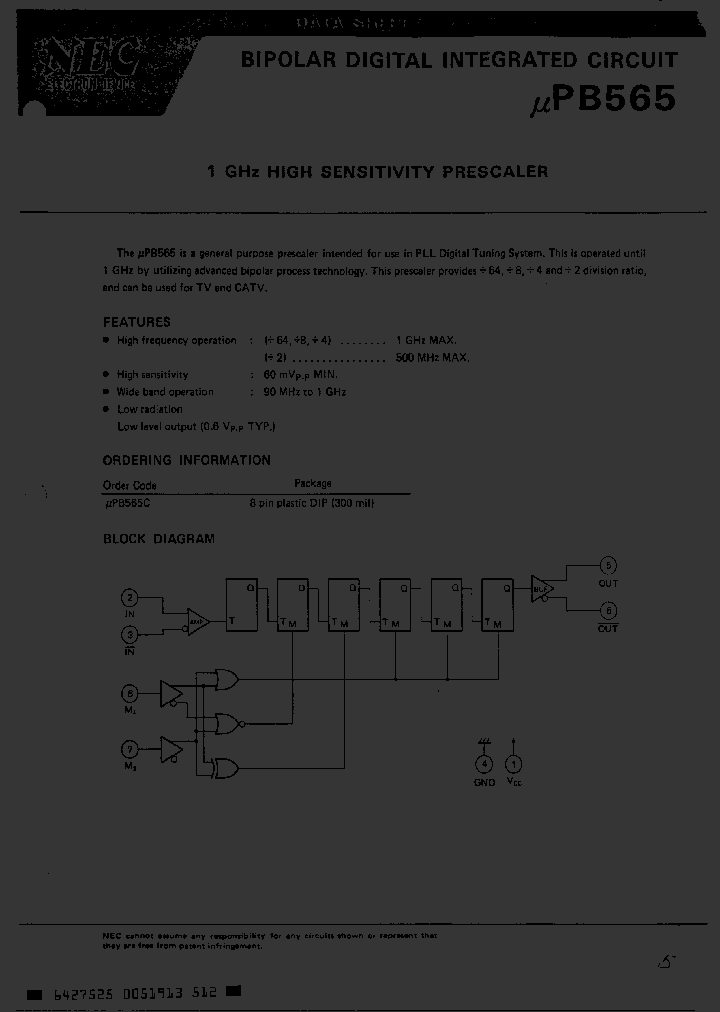 UPB565_1006886.PDF Datasheet