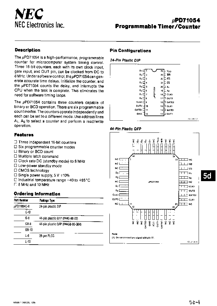 UPD71054C_1006949.PDF Datasheet