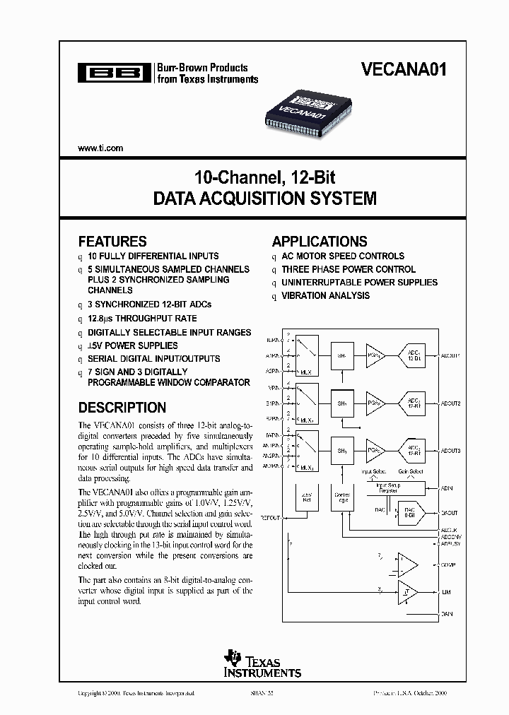 VECANA01_1007045.PDF Datasheet
