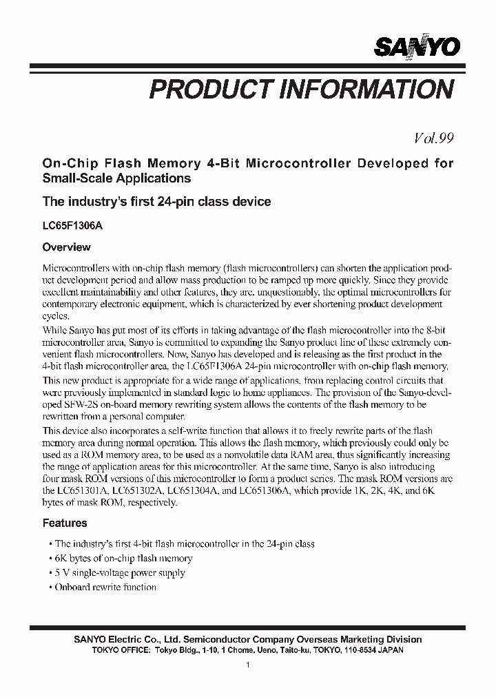 VOL99_1007143.PDF Datasheet