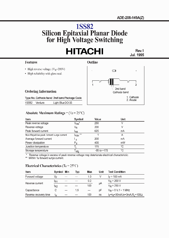 1SS82_964183.PDF Datasheet