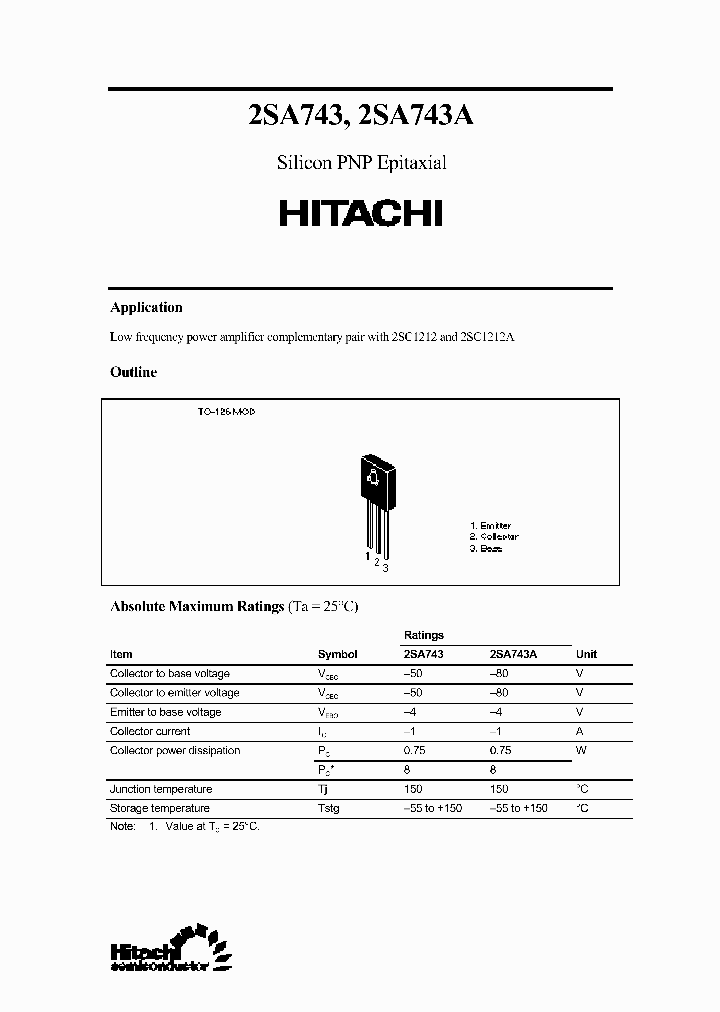 2SA743_965833.PDF Datasheet