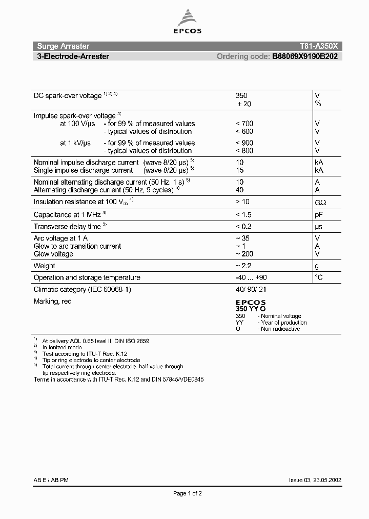 B88069X9190B202_4924337.PDF Datasheet